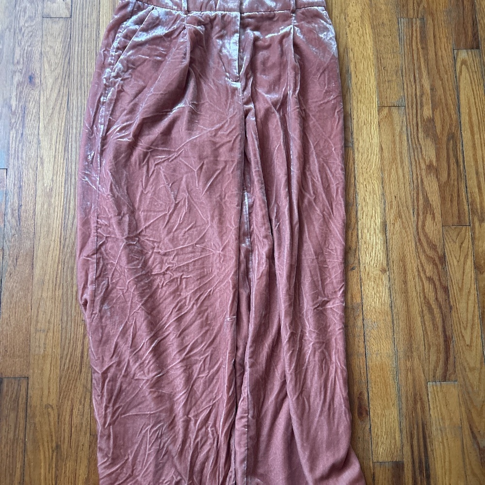 Loft velvet trousers